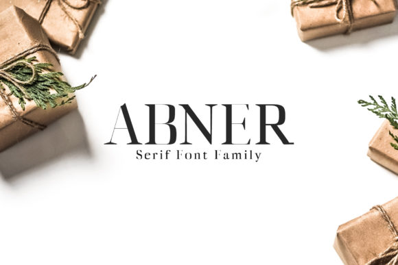 Abner: A Bold Serif Font