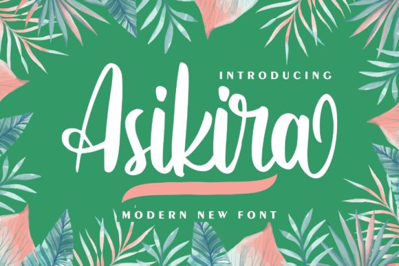 Asikira: A Script Font for Real Projects