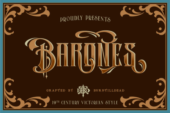 Barones: A Bold Blackletter for Creative Branding