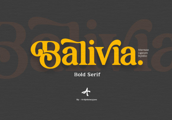 Beautiful Balivia Font for Creative Projects
