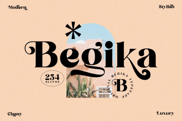 Begika: A Serif Font for Elegant Design