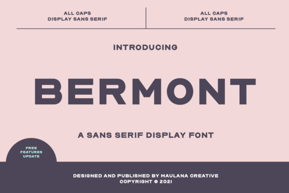 Bermont: A Bold Font for Business