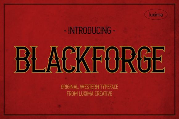 Blackforge: A Bold Serif Font for Business