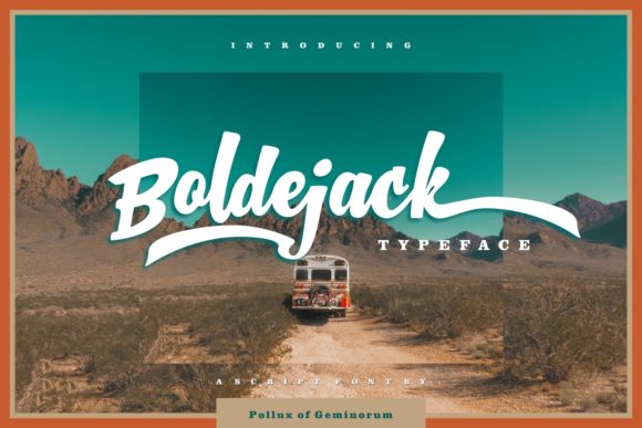 Boldejack: A Bold Font for Business