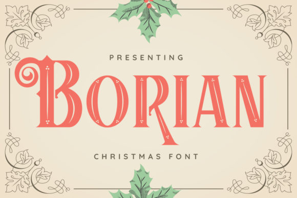 Borian: Elegant Serif Font