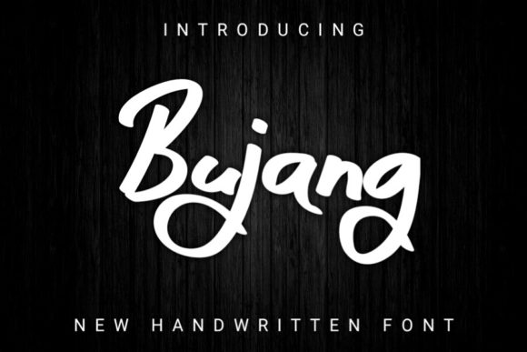 Bujang Font: Elegant Handwritten Style