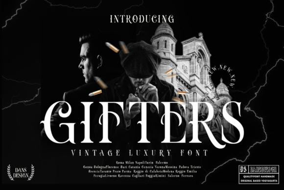 Gifters Font for Creative Projects