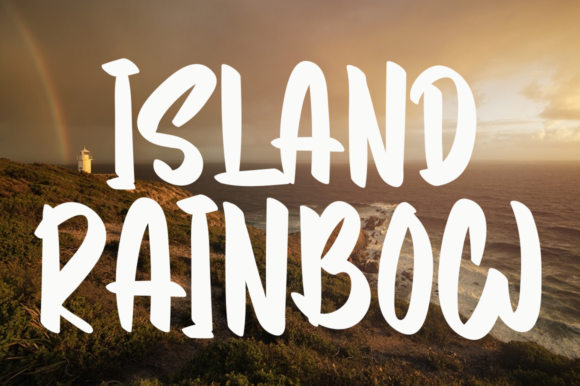 Island Rainbow Font Review