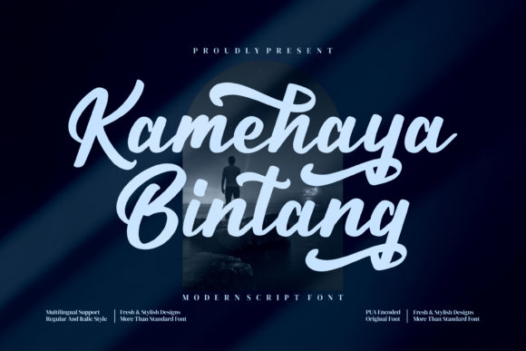Kamehaya Bintang: A Bold Handwritten Font for Stylish Design