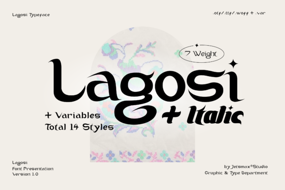 Lagosi: A Bold Slab Serif for Web Design