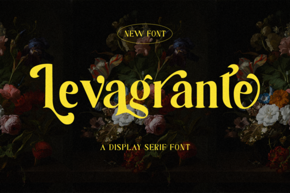 Levagrante: Bold Serif Font for Creative Projects