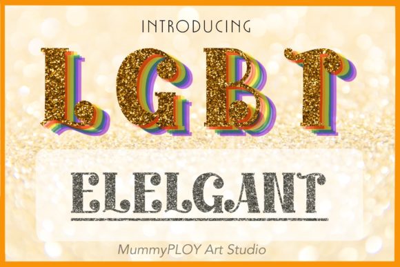 Lgbt Elegant: A Serif Font for Purposeful Design