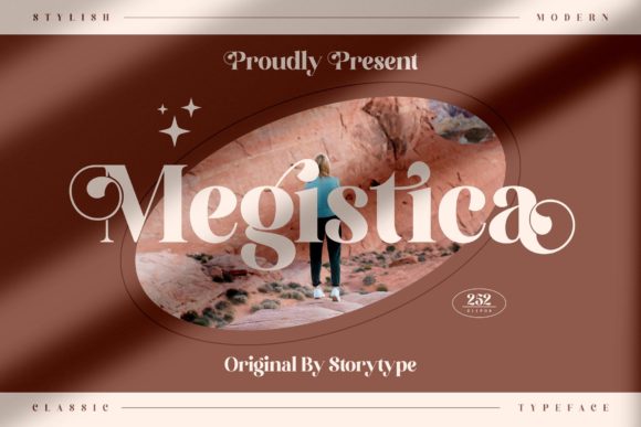 Megistica: Bold Serif Font for Marketing