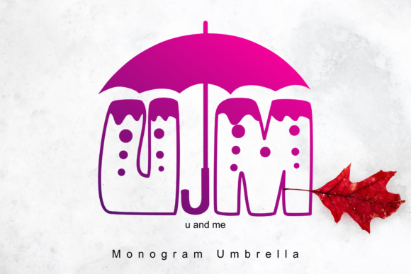 Monogram Umbrella: A Font That Speaks Volumes