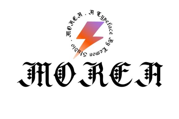Morea: A Bold Blackletter Font for Digital Marketing