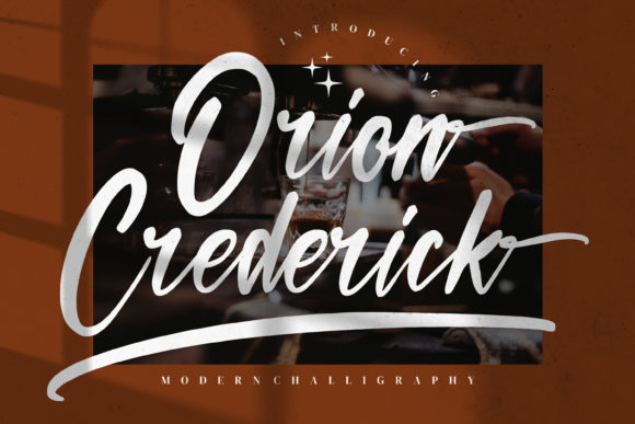 Orion Crederick Font for Web Design