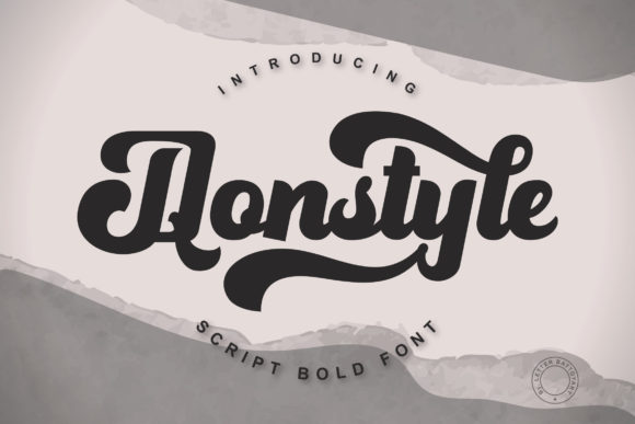 Qonstyle: A Bold Handwritten Font