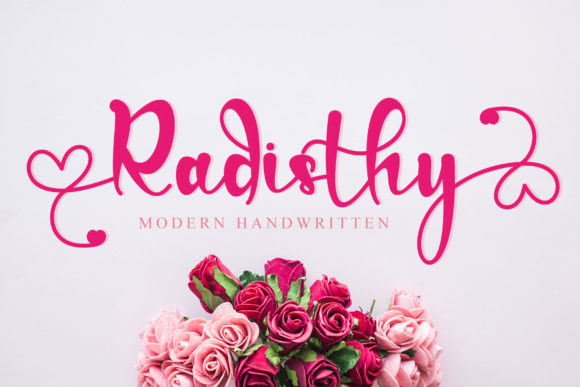 Radisthy: A Bold Handwritten Font for Branding