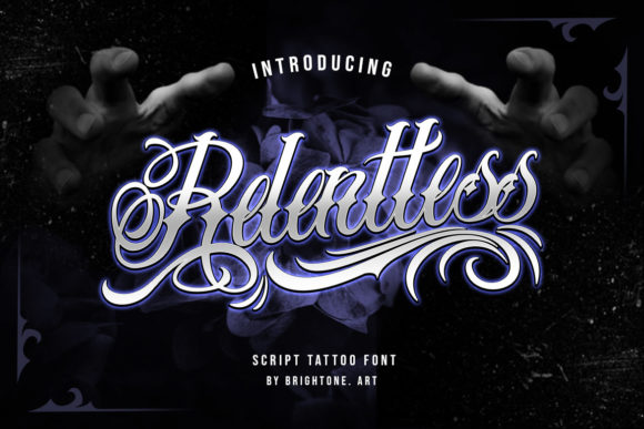 Relentless: A Bold Blackletter Font