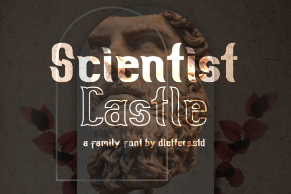 Scientist Castle: A Bold Serif for Creative Projects