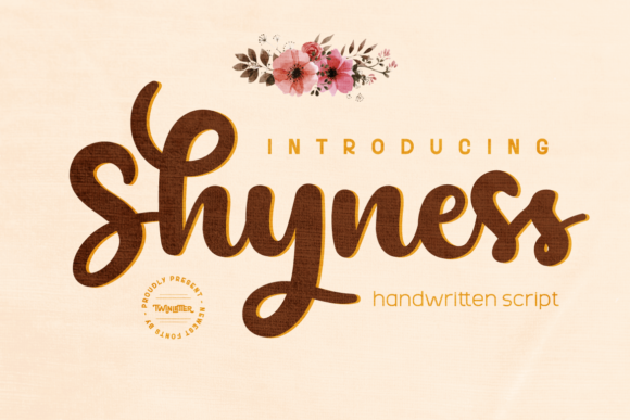 Shyness: A Bold Handwritten Font
