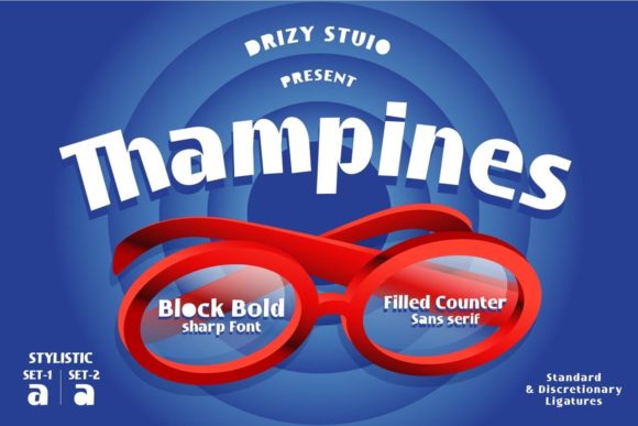 Thampines: A Bold Sans Serif for Web Design
