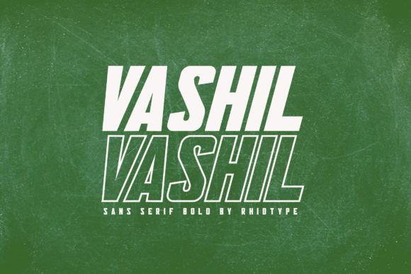 Vashil: A Bold Sans Serif for Digital Marketing